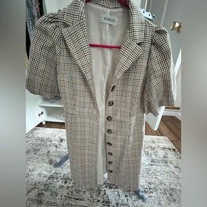 Plaid Women's Coat